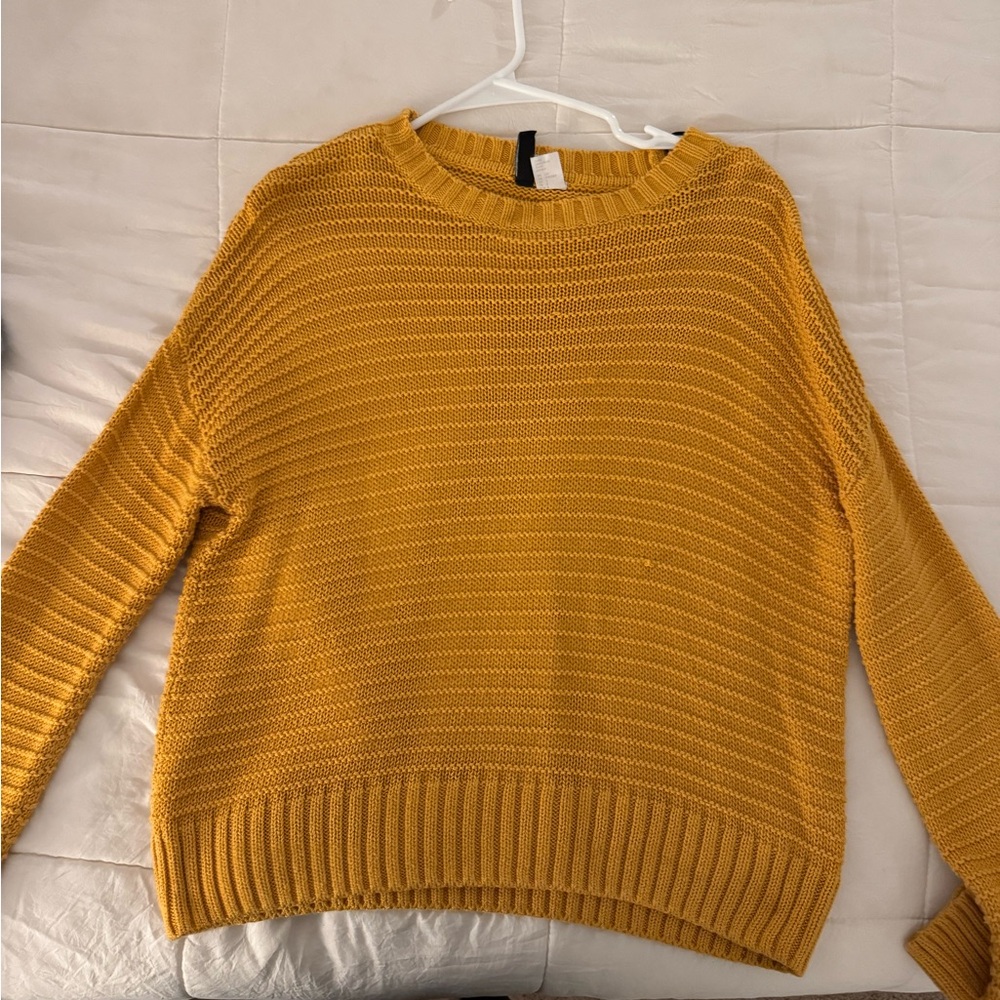 Women's Mustard Sweater